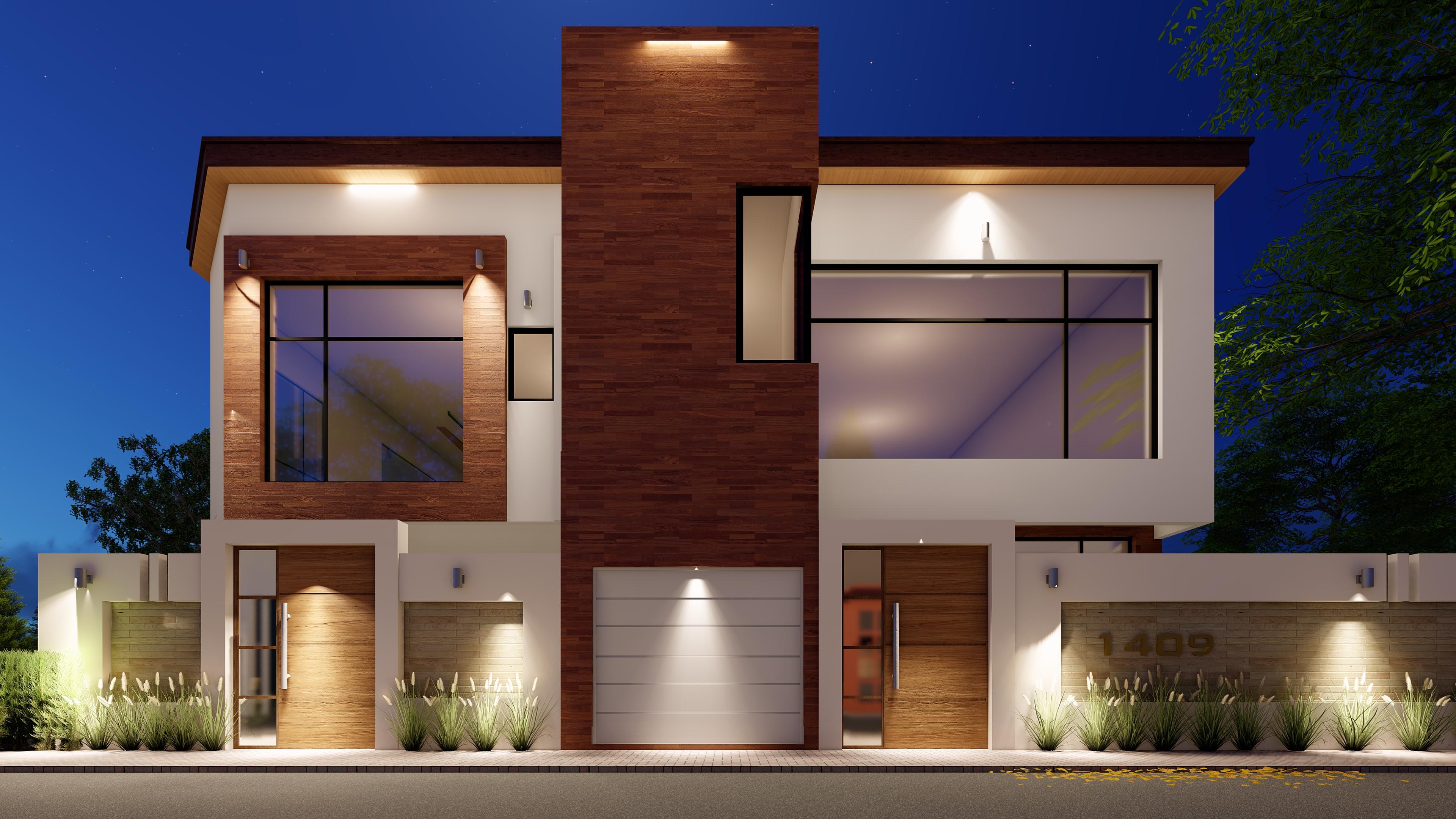 I will create 3d home exterior design and rendering