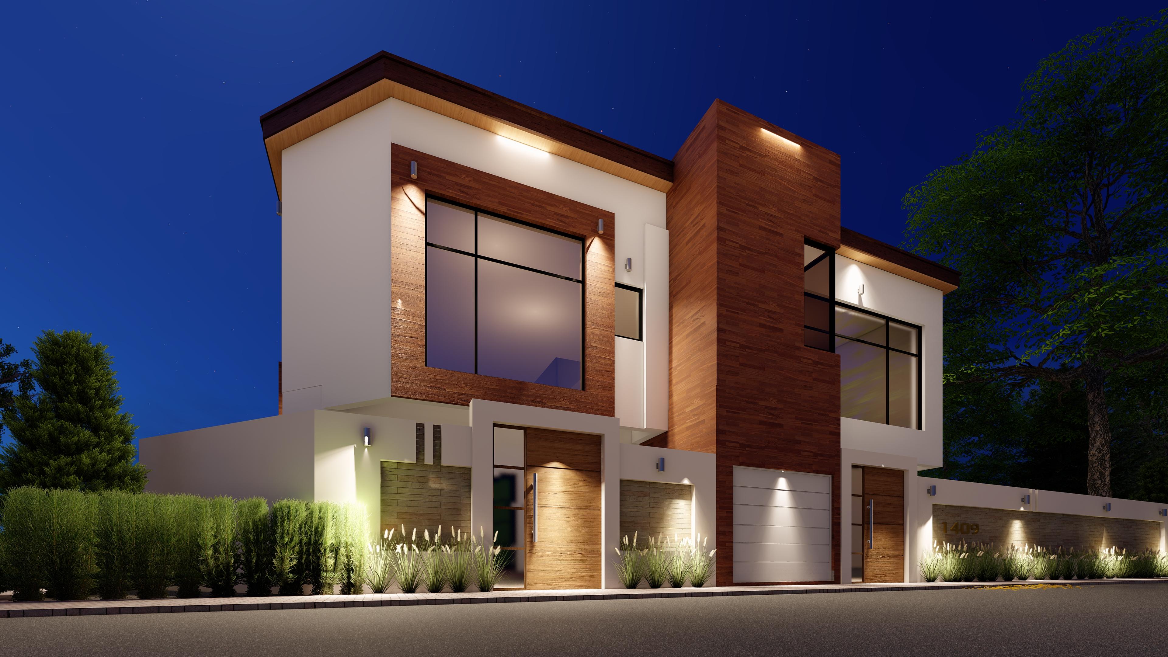 I will create 3d home exterior design and rendering