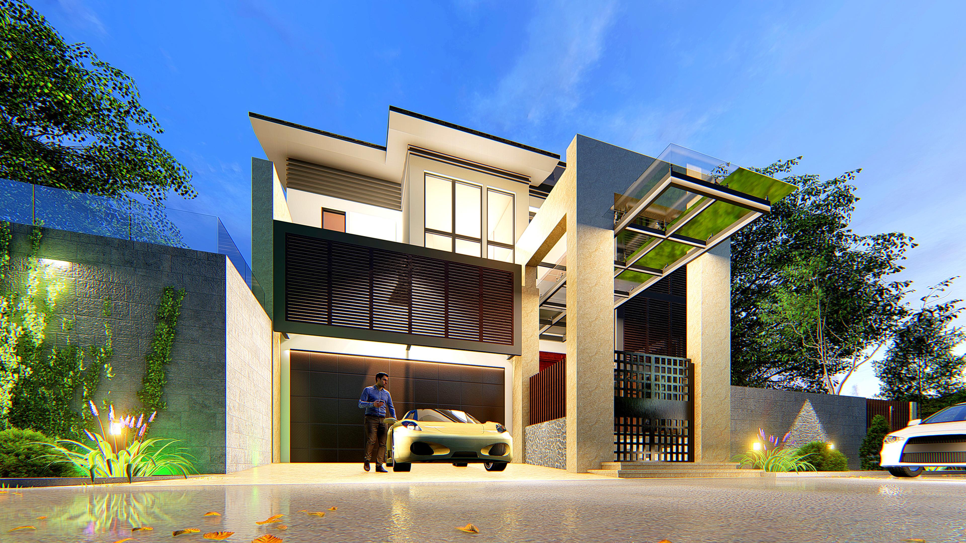 I will do architecture 3d rendering, floor plan, auto cad, and home