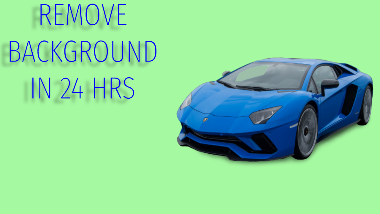I will remove background of your photos