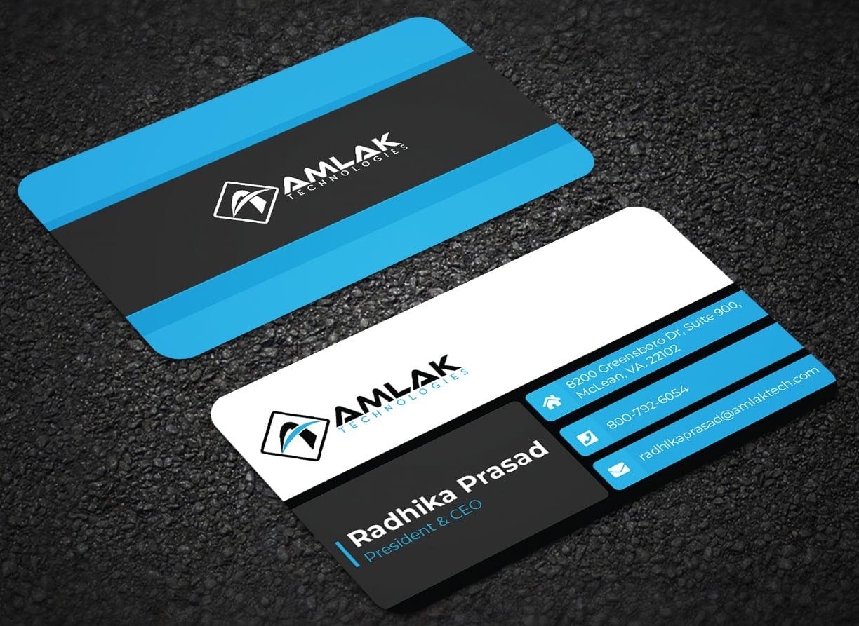 I will create 4 different business card design within 6 hours