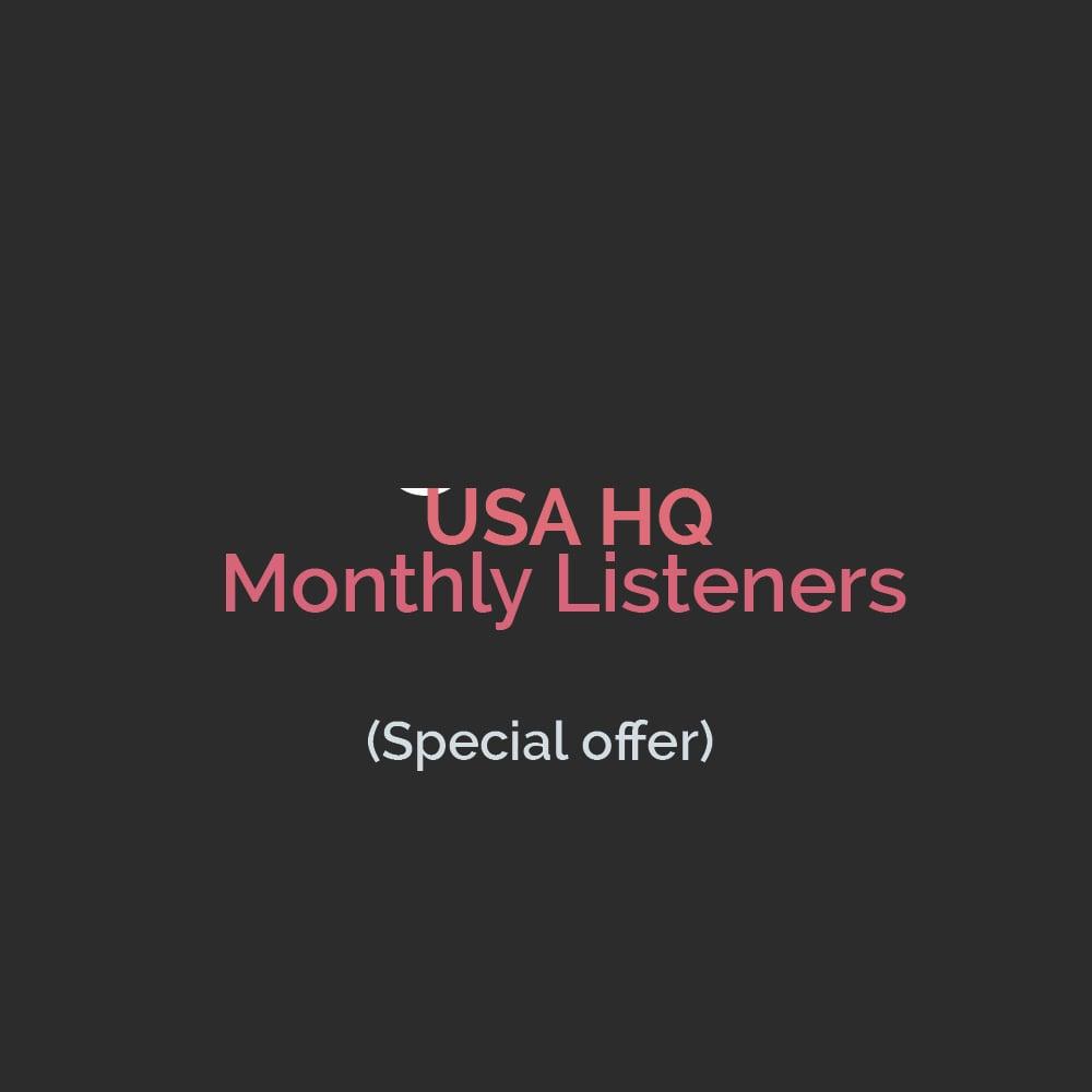 USA PREMIUM Monthly Listeners HQ Accounts (Read Description)