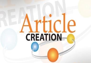 Article submission 15 best quality backlinks 