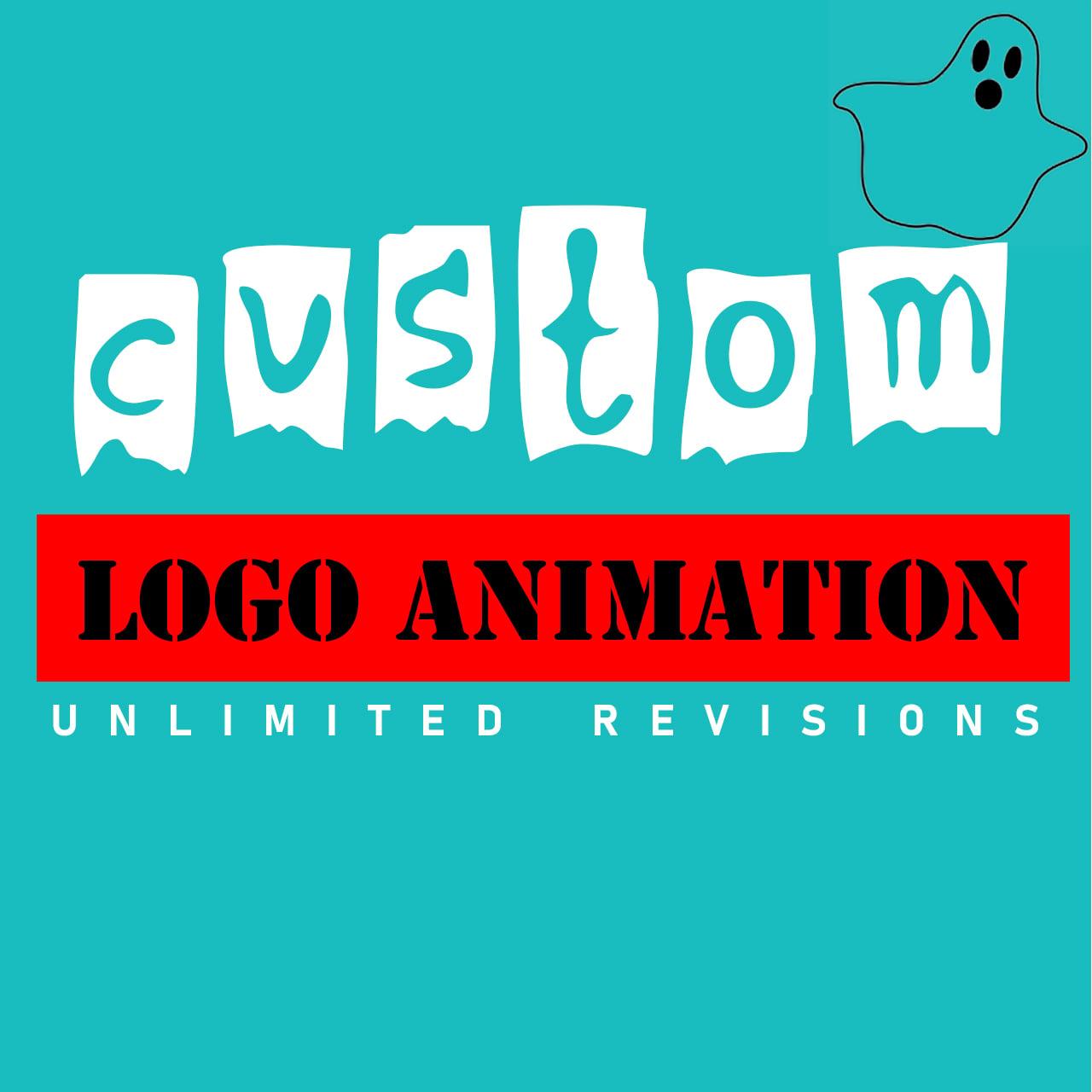 custom logo animation, intro and outro 