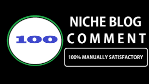 I will create 10 manual niche targeted blog comments from High DA Websites