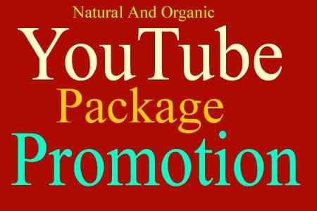 YouTube All package Promotion Social Marketing