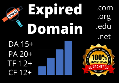 SEO Friendly 3 high Metricex Expired Domain provide to you 