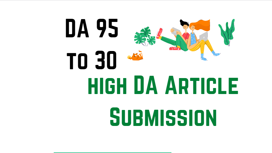 write and publish 10 article submission seo backlinks service