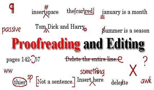 I will expertly proofread and edit your documents and books (from 500 words)