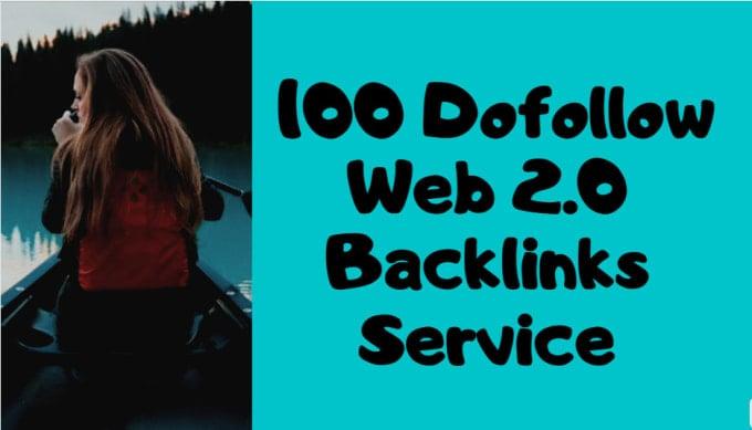 I will provide 100 dofollow web 2.0 blogs SEO backlinks service