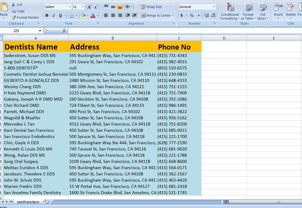 Web Research and Yellow Pages Scraping