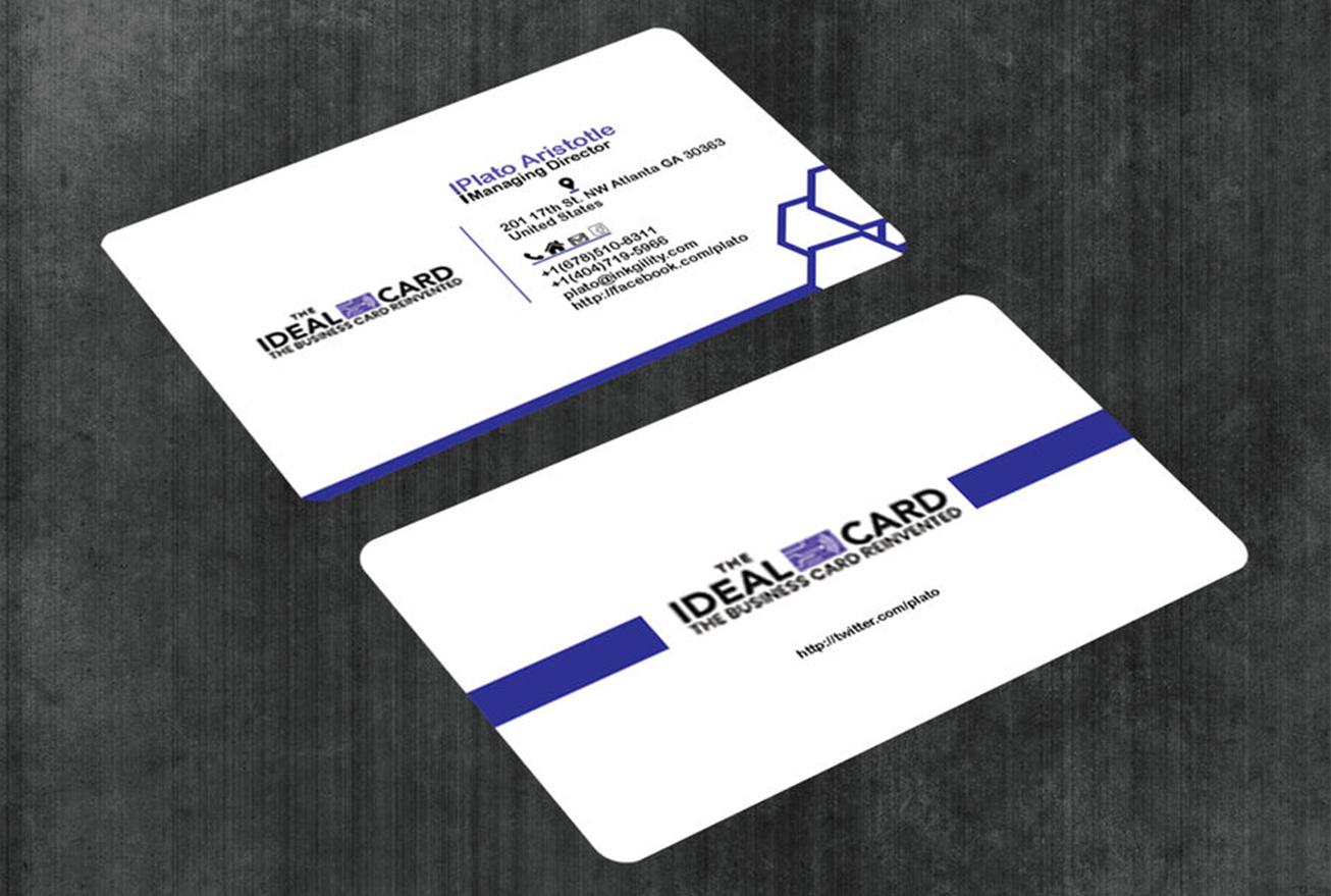 Design professional business cards for your business within 24 Hrs
