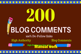 i will do 200 dofollow blogcomment high backlinks