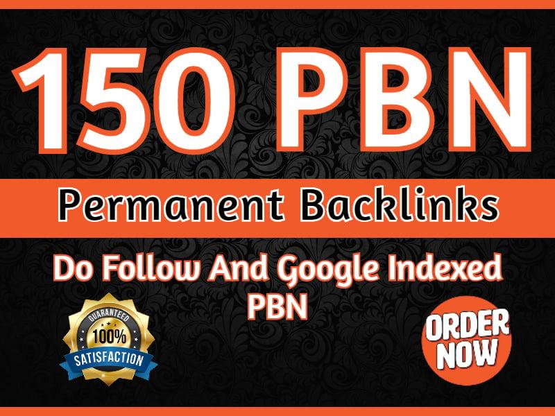 I will build 150 pbn backlinks high quality
