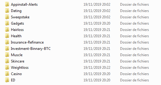 257 Landing page for CPA offers