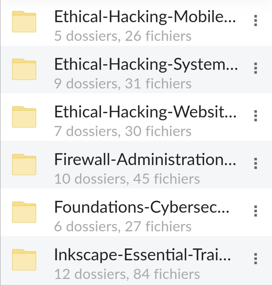 Best learning courses of the year (seo, css, python, android, ios) 