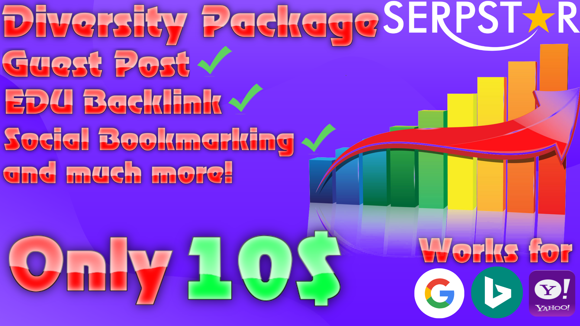 RANK Your Website with Amazing Diversity Package 