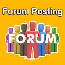 I can do 35 niche relevant Forum Posting on high DA site
