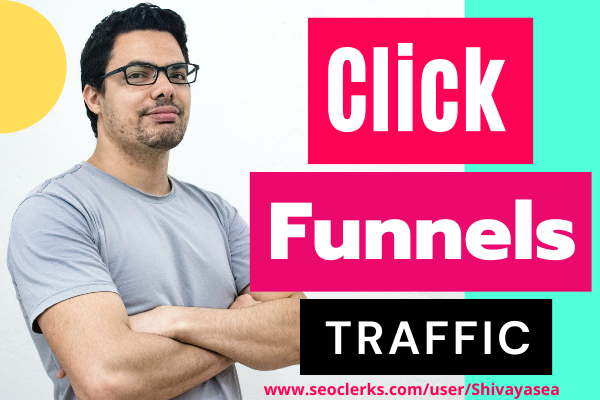 Click Funnels web traffic will be created for niche targeted possible results