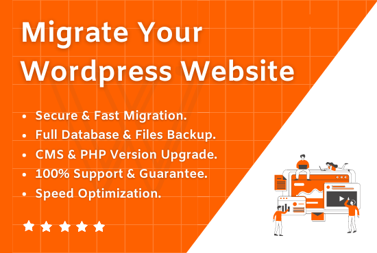 I will migrate wordpress or joomla website, migration in just 24 Hours
