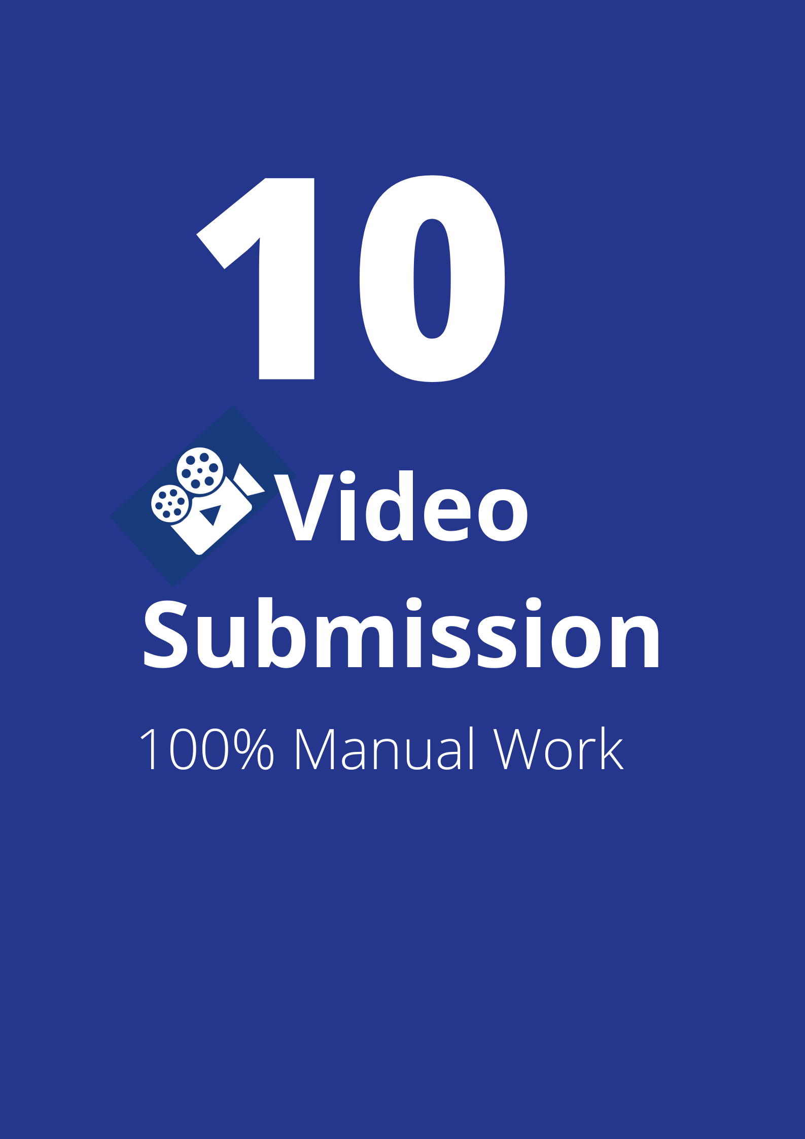 10 video submission 100% Manual