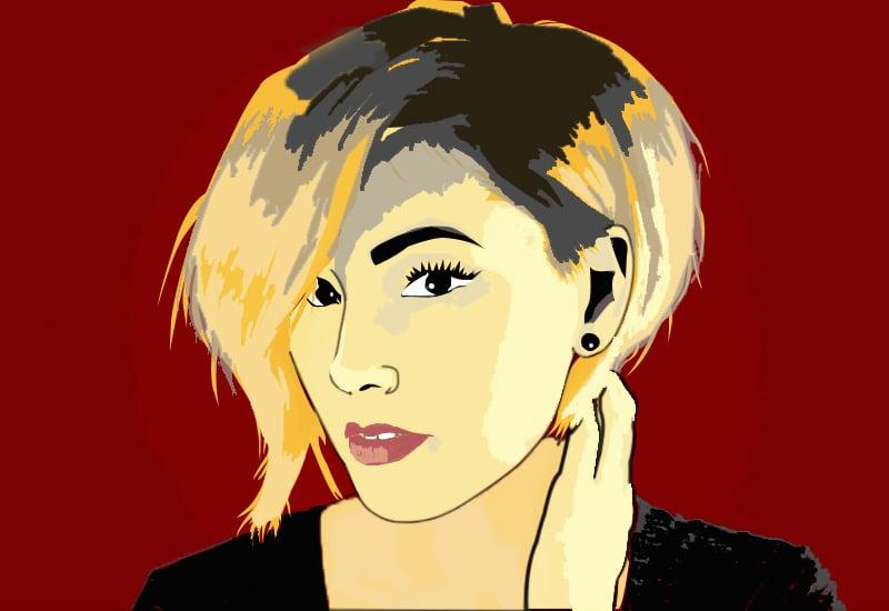 Draw a cartoon vector portrait From your photo
