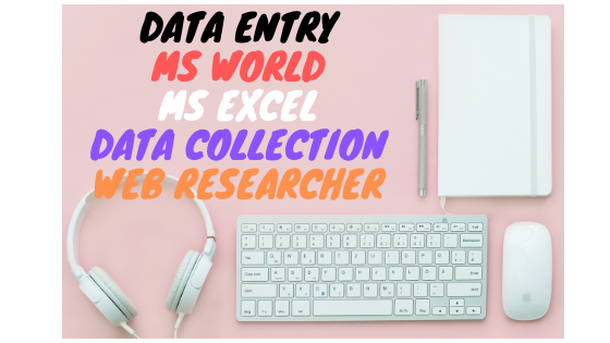I will do your data entry, collection, copy, paste and web research work