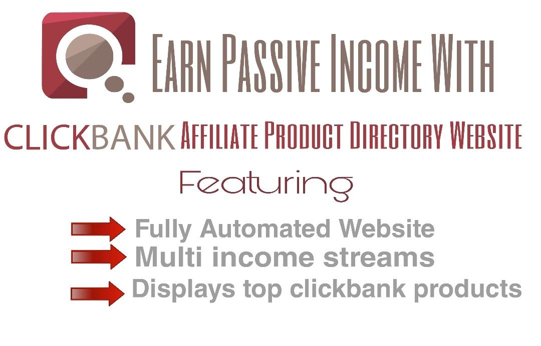 Autopilot Clickbank Affiliate Products Directory Website/Store - Earn On Autopilot 