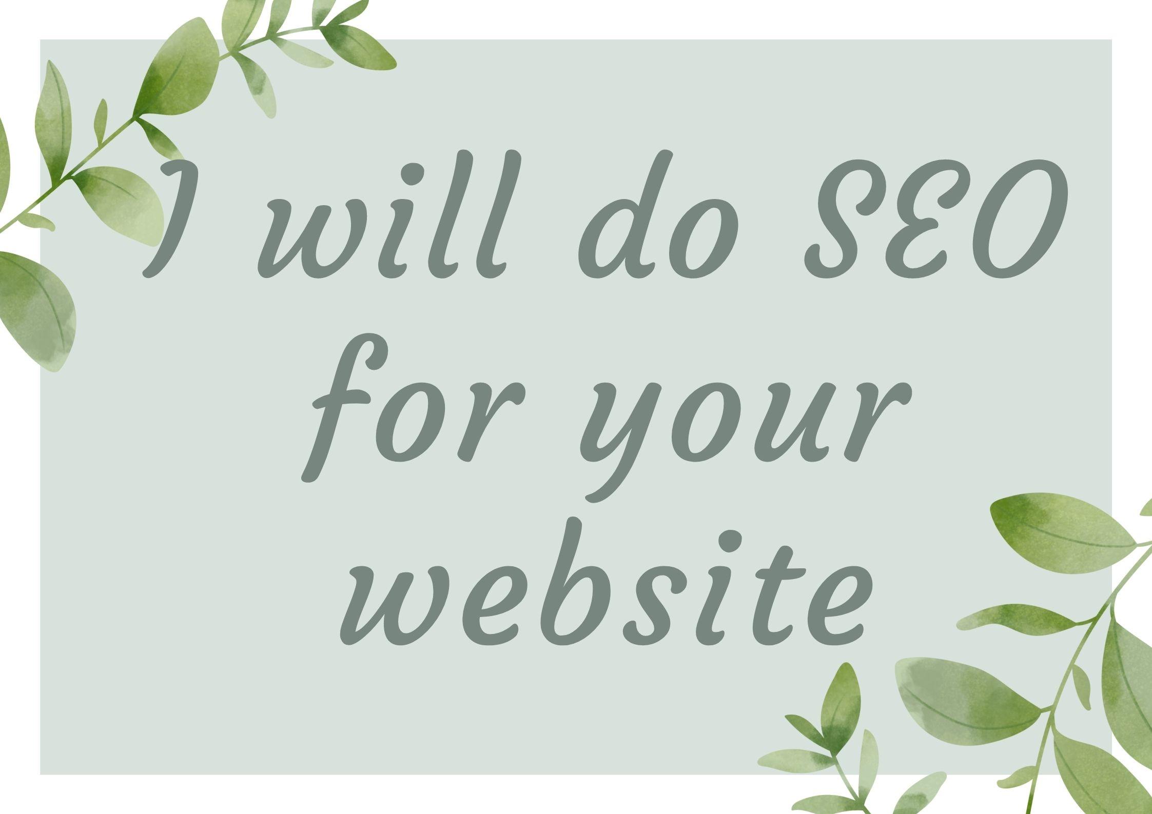 I will optimize your website at cheap price