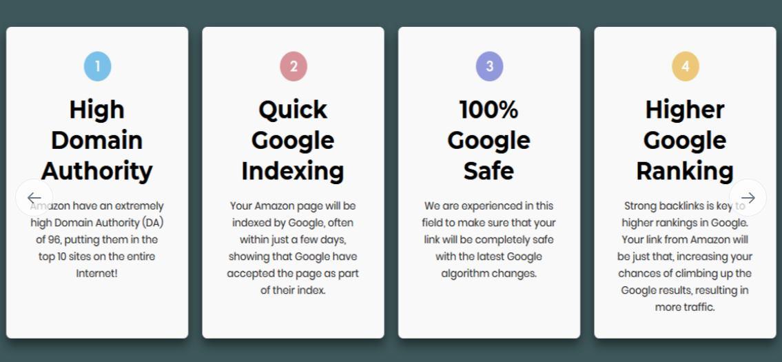 DA96 'Do Follow' Backlink From Amazon 