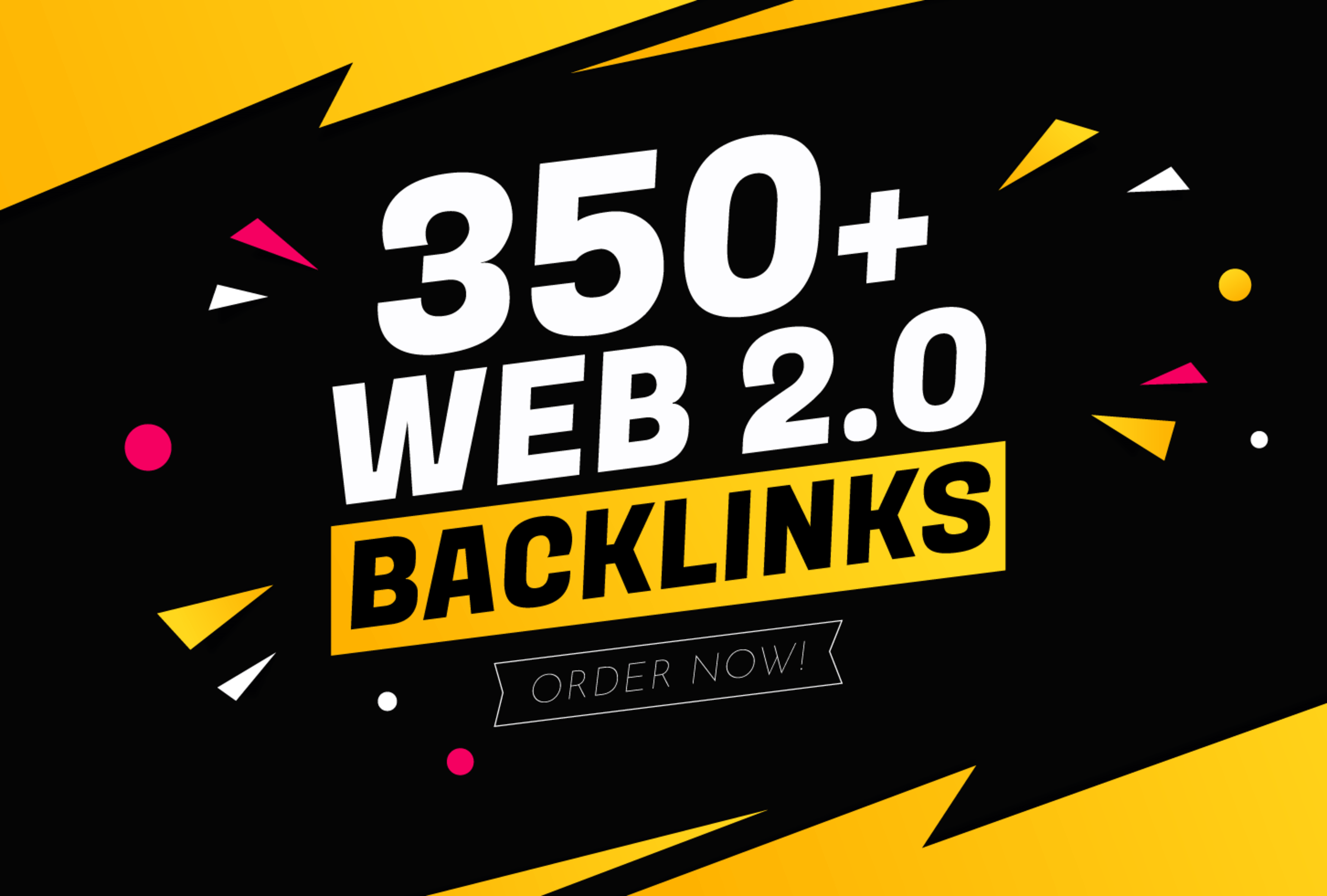 Create 350 High Quality web 2.0 Backlinks
