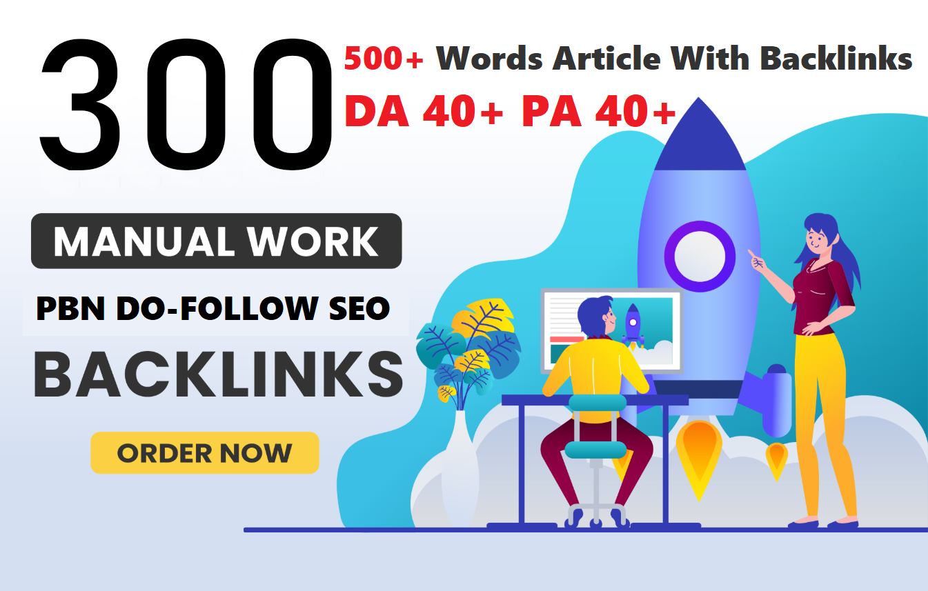 300 Website Home Page WEB 2.0 PBNs Post DA 40+ PA 40+