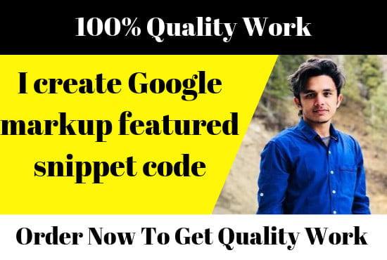 I will put Google schema markup on your website