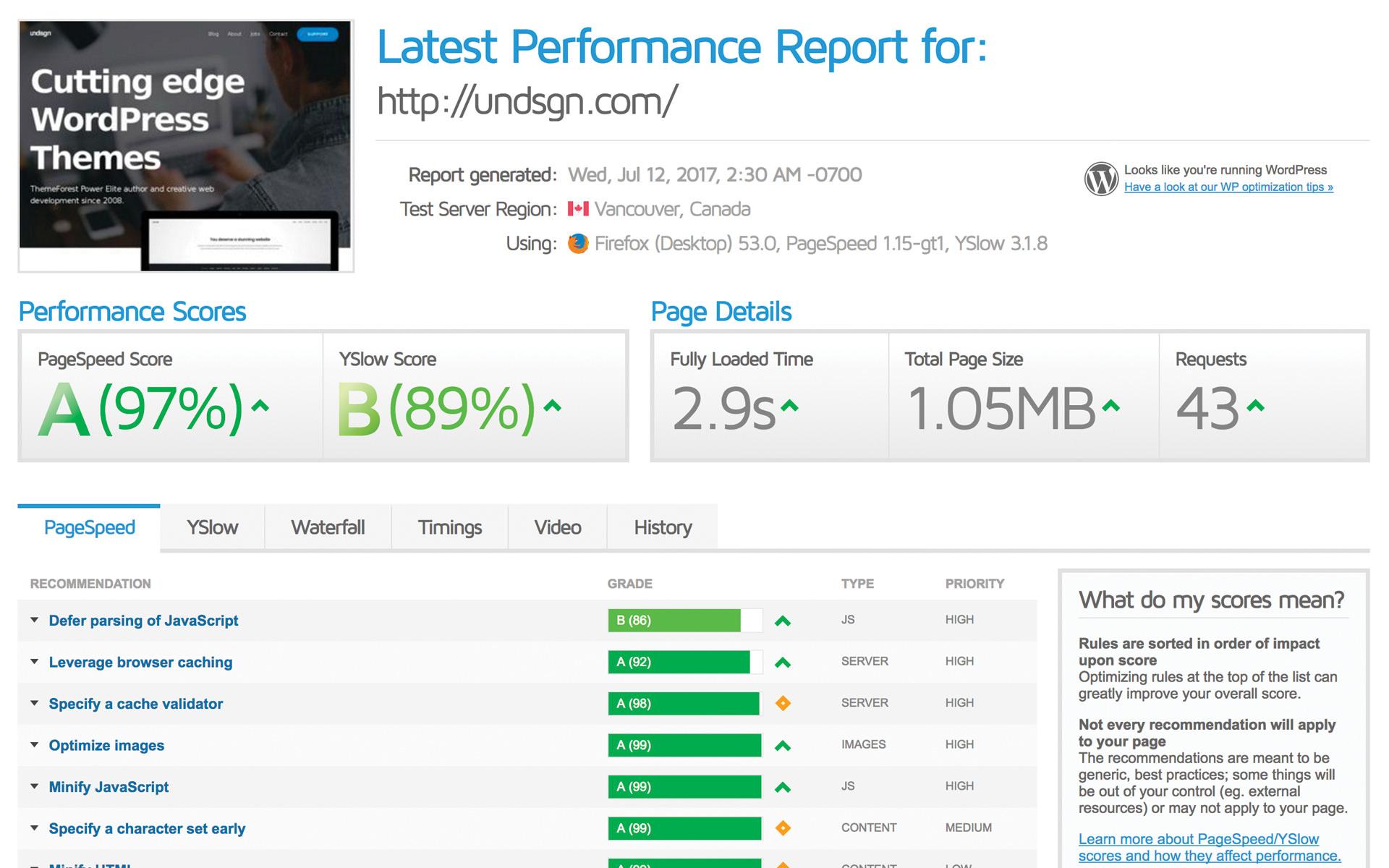 I will increase your website speed on Gtmetrix from 60 to 75+