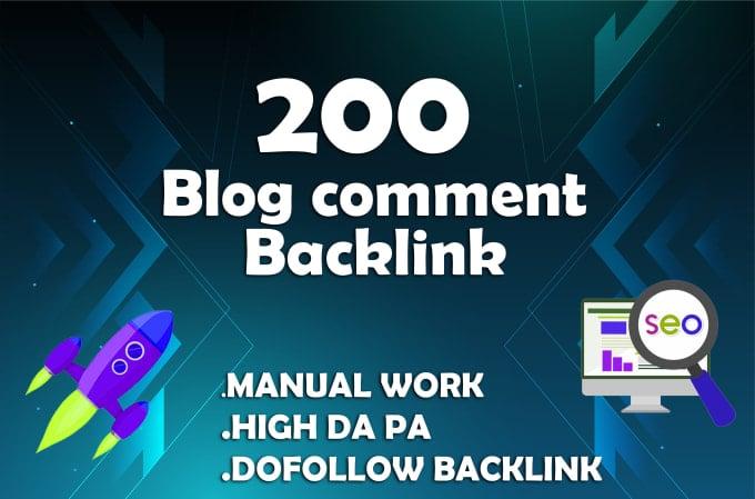 I will do 200 do-follow blacklinks