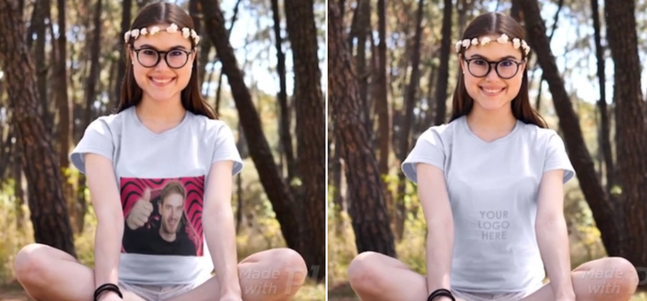 I will add your logo or image on model videos and outro