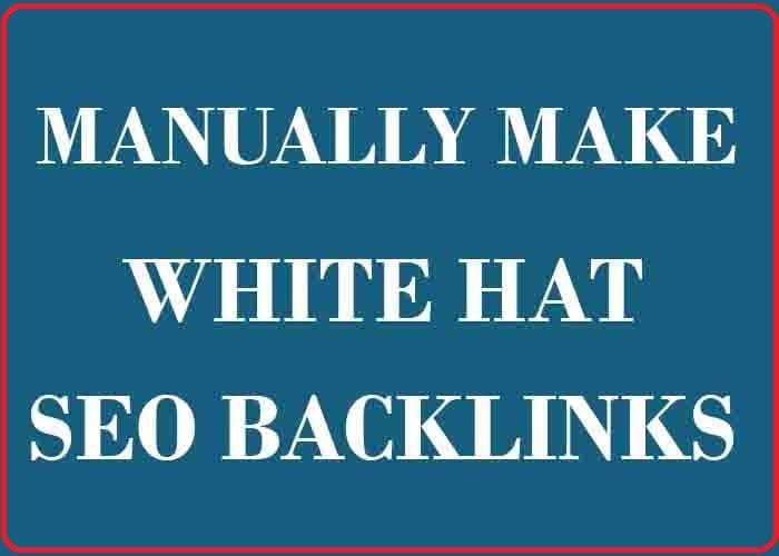 I will create manually 100 high quality SEO backlinks link-building google top ranking