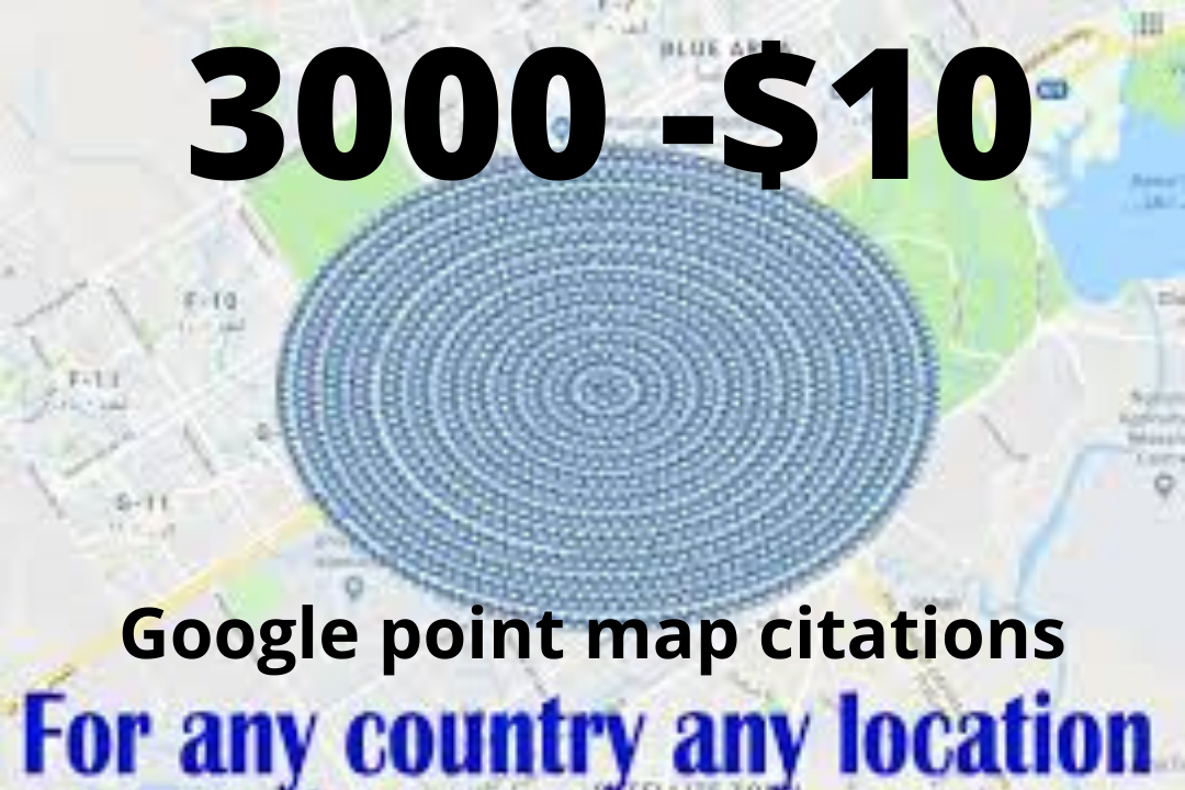  Quick delivery 1500 google point map citations listing with local SEO
