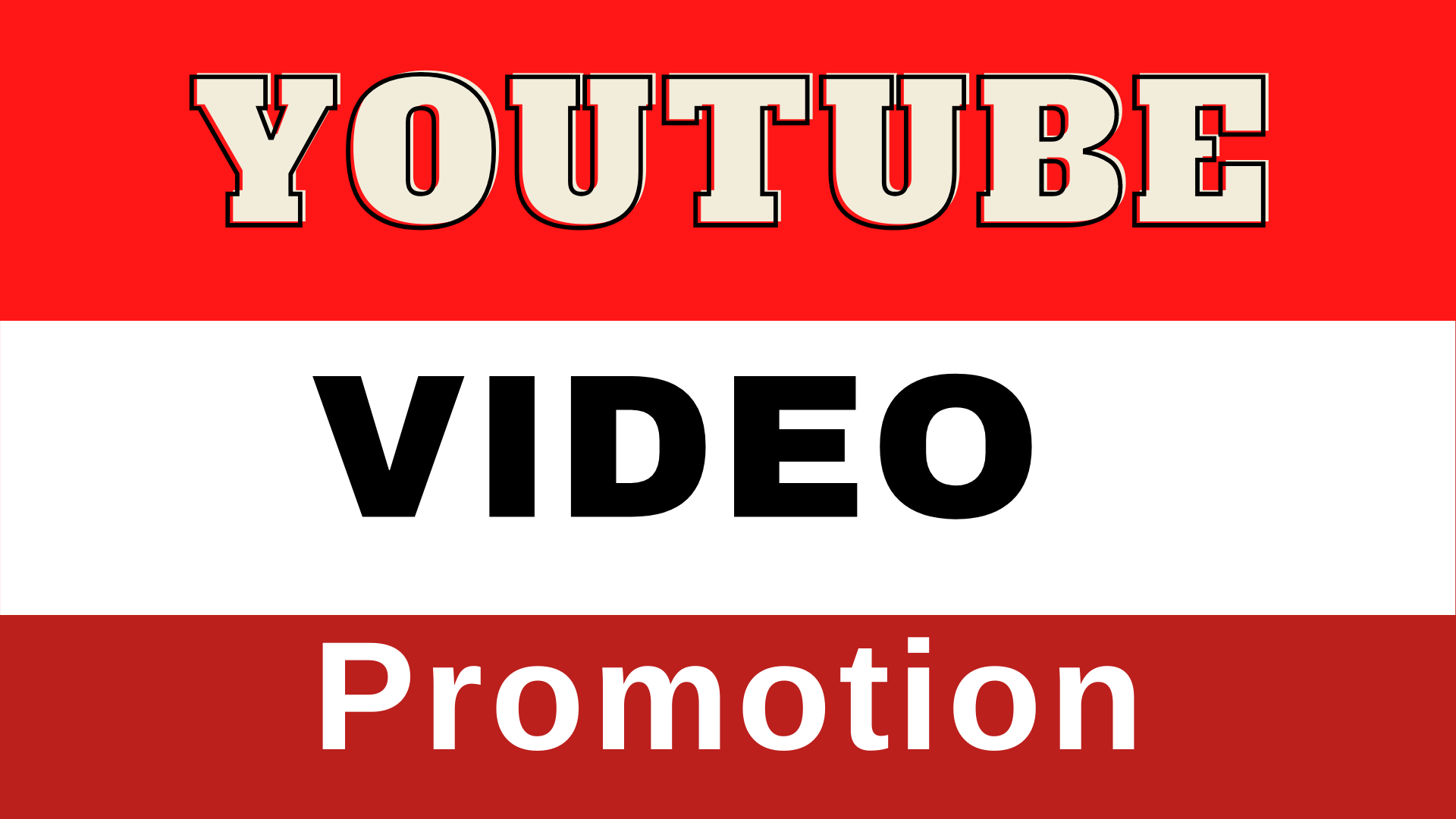 Real organic YouTube marketing and promoting 