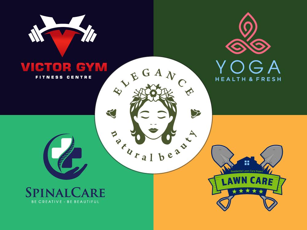 I will do yoga, spa, medical, fitness, herbal, CBD, beauty, lash, fashion logo design