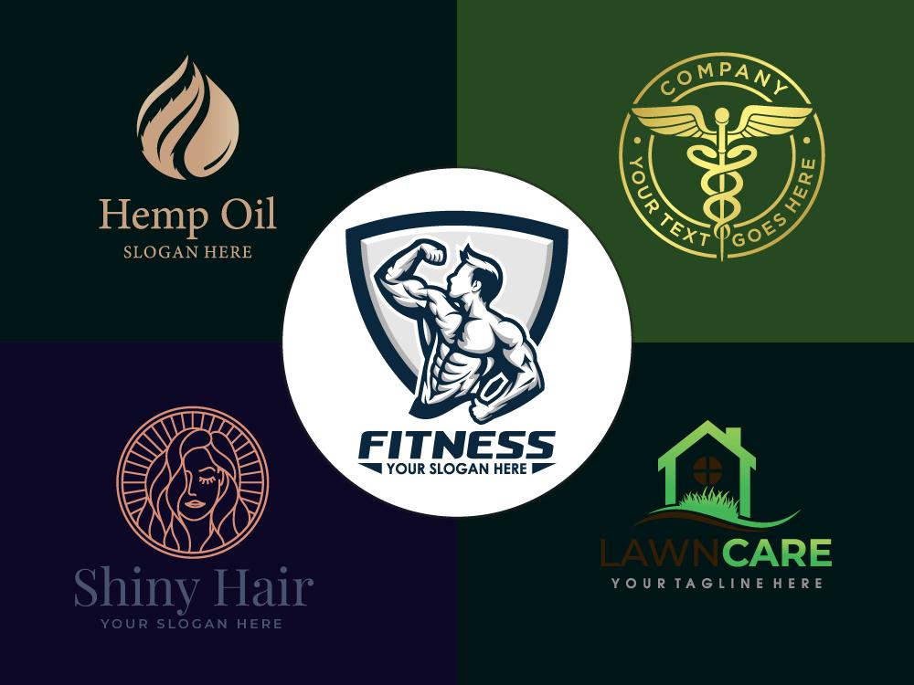 I will do yoga, spa, medical, fitness, herbal, CBD, beauty, lash, fashion logo design