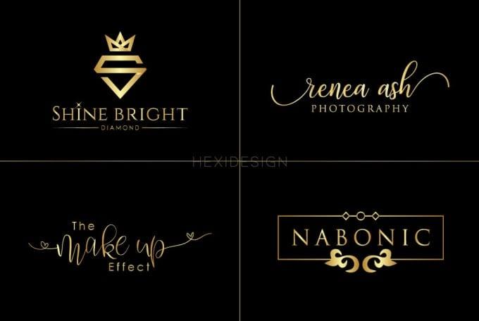 I will do luxury elegant signature logo design