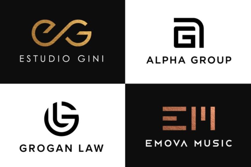 I will do brainstorm modern monogram logo design