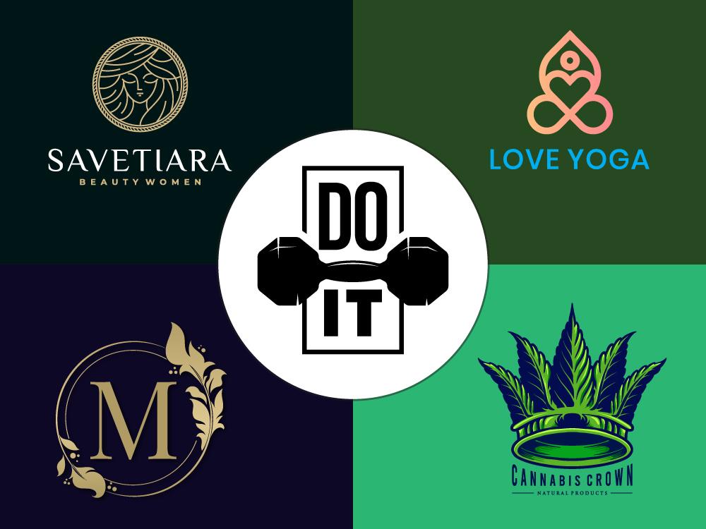 I will do yoga, spa, medical, fitness, herbal, CBD, beauty, lash, fashion logo design