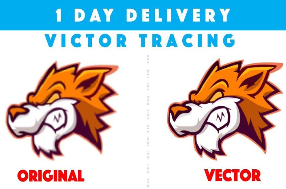 I will convert logo, sketch or jpg to vector, ai, eps, pdf cdr