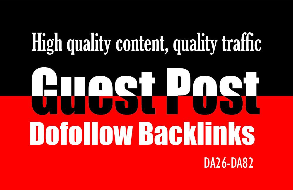 I will guest post on a quality website