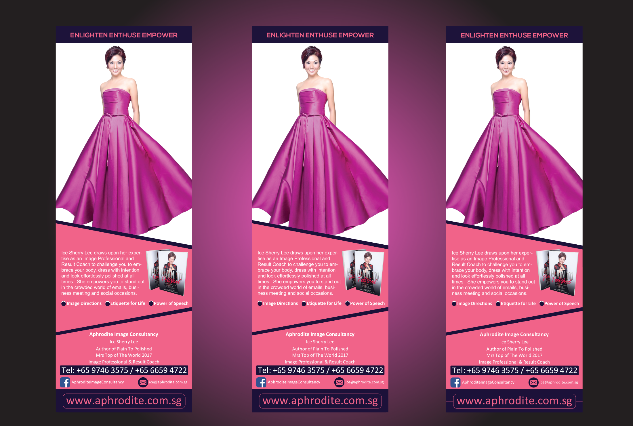 I will design stunning roller banner advertising within 24 hrs
