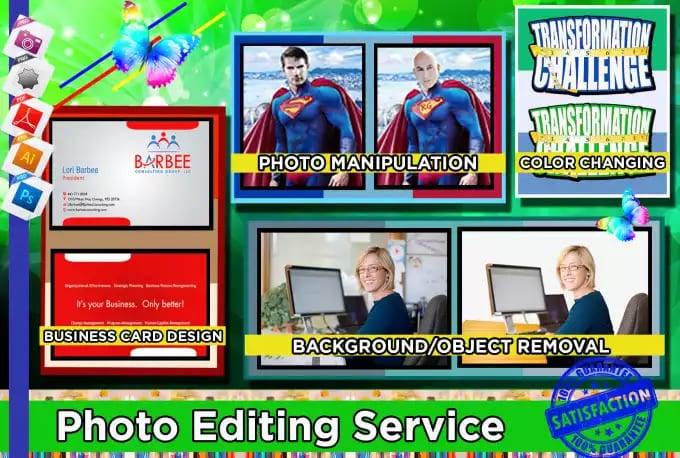 I will do any photoshop edit and retouching within 2 hours