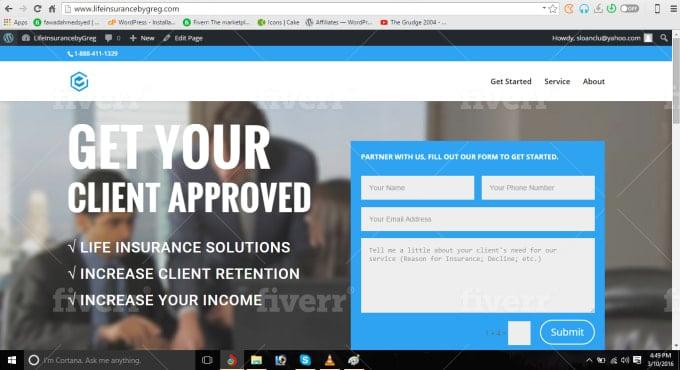 I will develop any kind of responsive wordpress website.