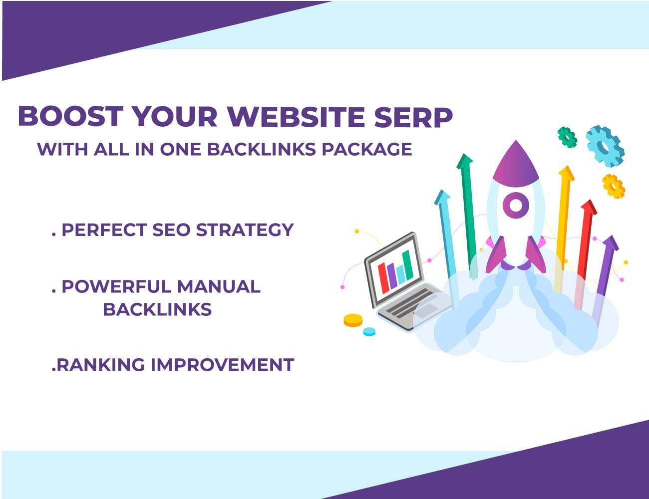 I will do latest manually done SEO backlinks packages